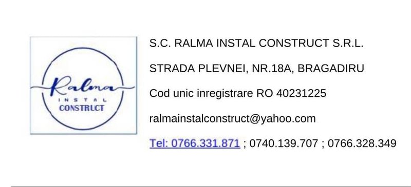 Ralma Instal Construct - Instalatii gaze